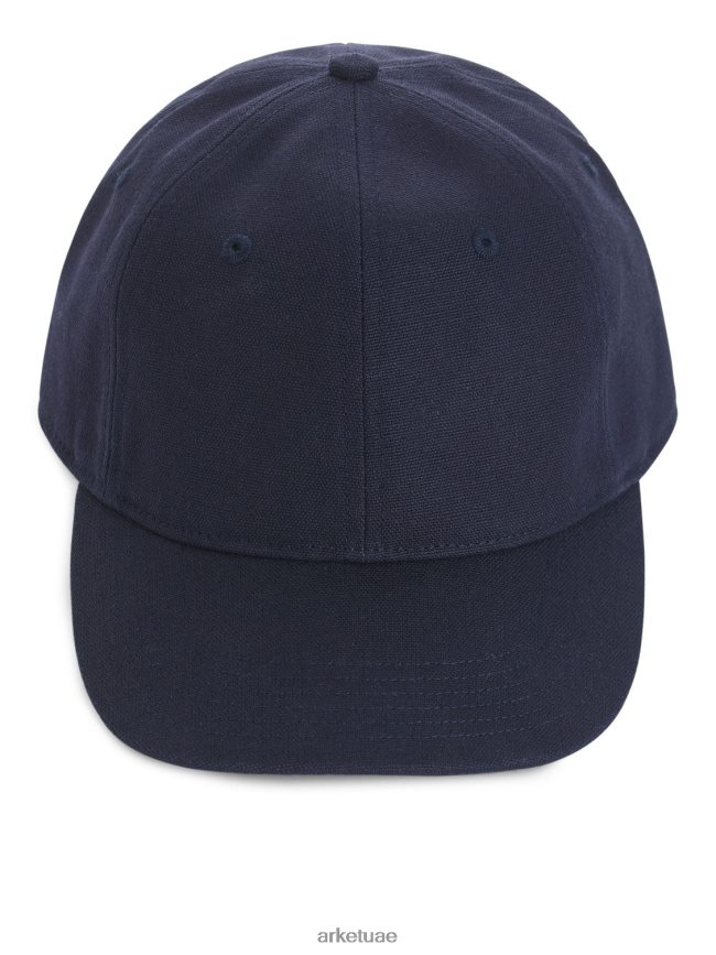 مُكَمِّلات عبد اللطيف ARKET رجال قبعة من القطن والقنب أزرق غامق BXB8481297