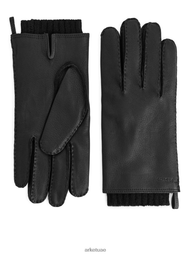 مُكَمِّلات عبد اللطيف ARKET رجال قفازات هيسترا توني أسود BXB8481320