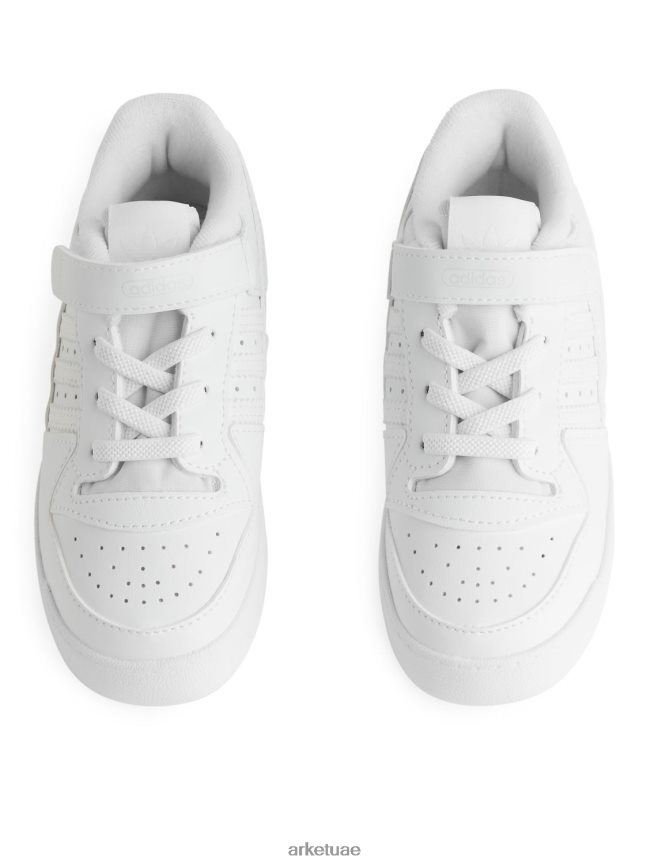 أحذية عبد اللطيف ARKET أطفال منتدى أديداس لمدربي الأطفال أبيض BXB8481421