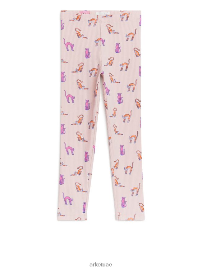 ملابس عبد اللطيف ARKET أطفال طماق مضلع المتربة الوردي BXB8481545