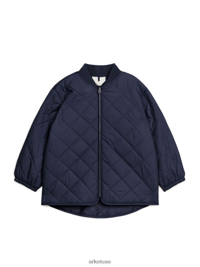 ملابس عبد اللطيف ARKET أطفال سترة عازلة مبطنة أزرق غامق BXB8481682