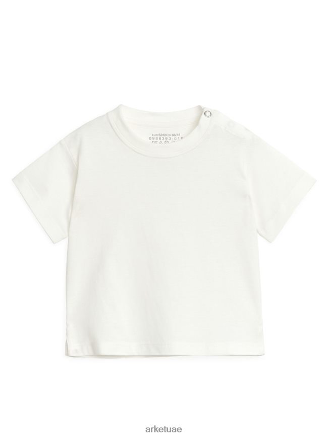 ملابس عبد اللطيف ARKET أطفال قصيرة الأكمام تي شيرت أبيض BXB8481765