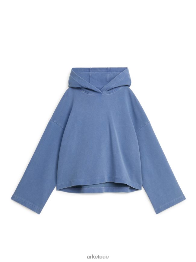 ملابس عبد اللطيف ARKET نحيف هوديي مريح أزرق BXB848325