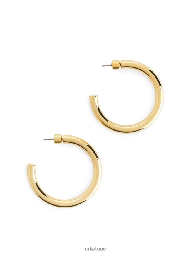 مُكَمِّلات عبد اللطيف ARKET نحيف الأطواق مطلية بالذهب ذهب BXB848803