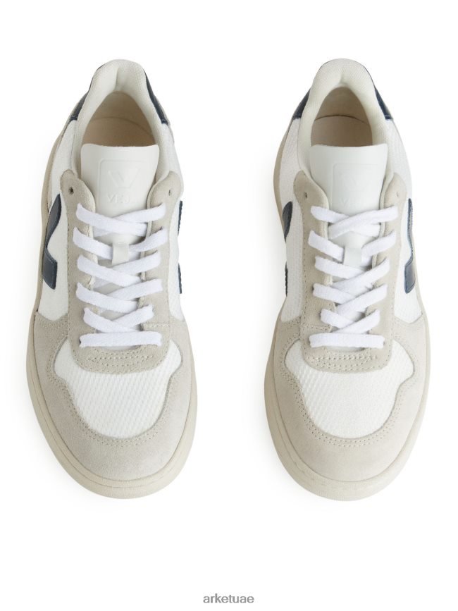 أحذية عبد اللطيف ARKET نحيف المدربين فيجا V-10 ابيض ازرق BXB848679