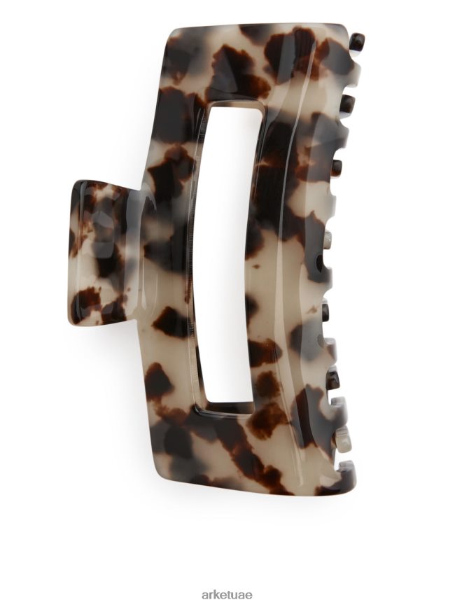 مُكَمِّلات عبد اللطيف ARKET نحيف مخلب شعر كبير بيج/بني BXB848847