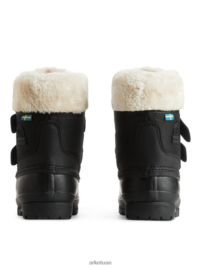 أحذية عبد اللطيف ARKET أطفال أحذية تريتون الاستكشافية أسود BXB8481425