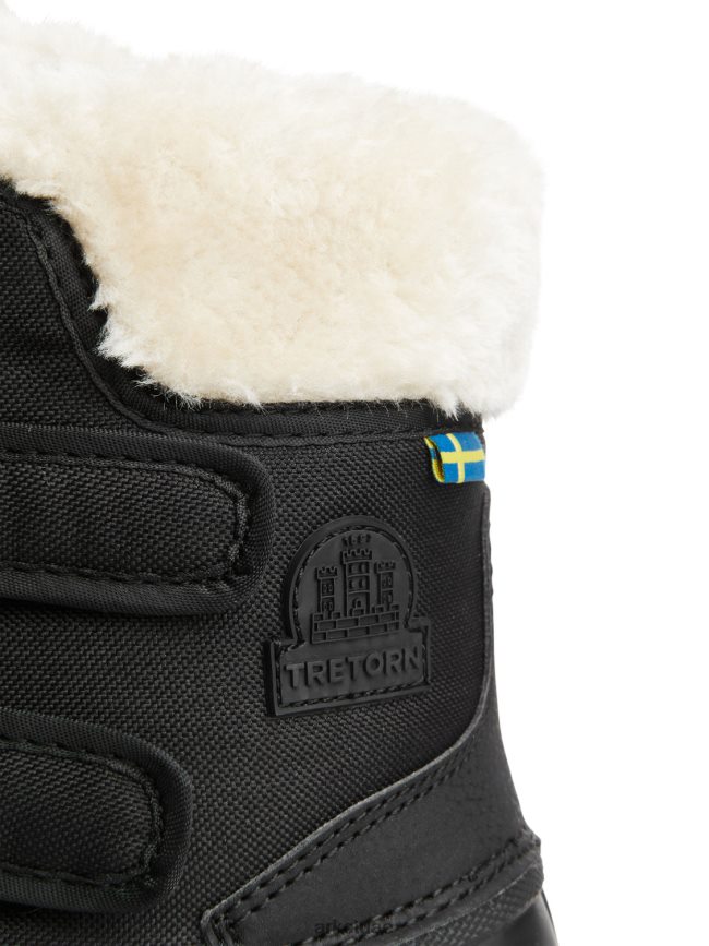 أحذية عبد اللطيف ARKET أطفال أحذية تريتون الاستكشافية أسود BXB8481425