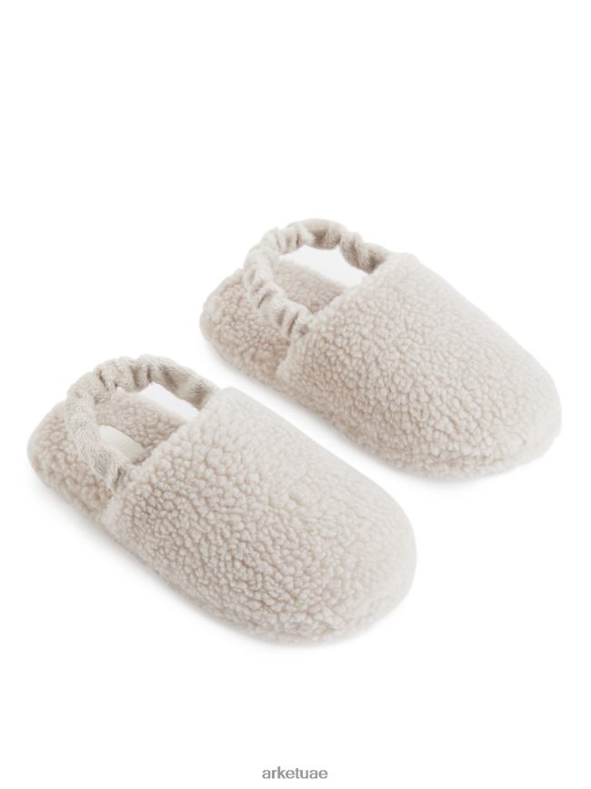 أحذية عبد اللطيف ARKET أطفال النعال كومة أبيض مصفر BXB8481414