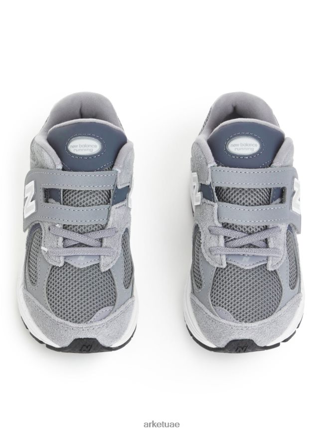 أحذية عبد اللطيف ARKET أطفال توازن جديد 2002 المدربين الشباب رمادي BXB8481404