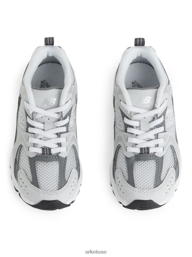 أحذية عبد اللطيف ARKET أطفال توازن جديد 530 مدربا للشباب أبيض رمادي BXB8481408