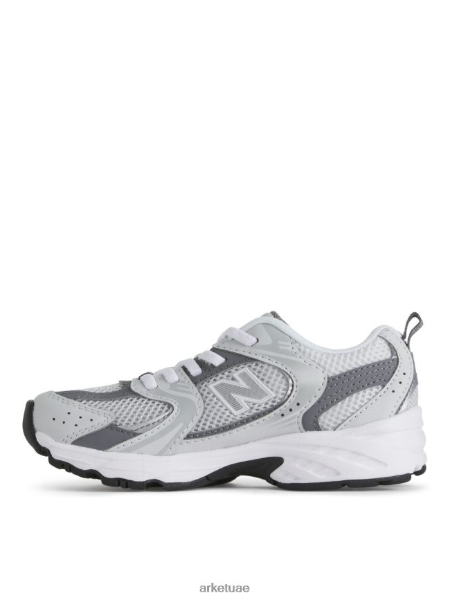 أحذية عبد اللطيف ARKET أطفال توازن جديد 530 مدربا للشباب أبيض رمادي BXB8481408