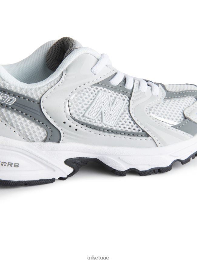 أحذية عبد اللطيف ARKET أطفال توازن جديد 530 مدربا للشباب أبيض رمادي BXB8481408