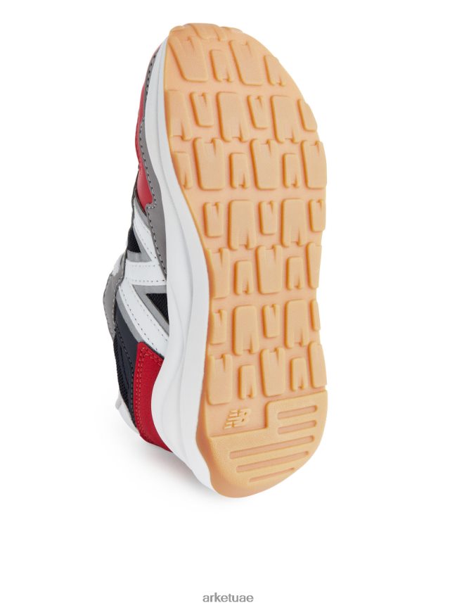 أحذية عبد اللطيف ARKET أطفال توازن جديد 5740 المدربين أحمر / أبيض / رمادي / أسود BXB8481415