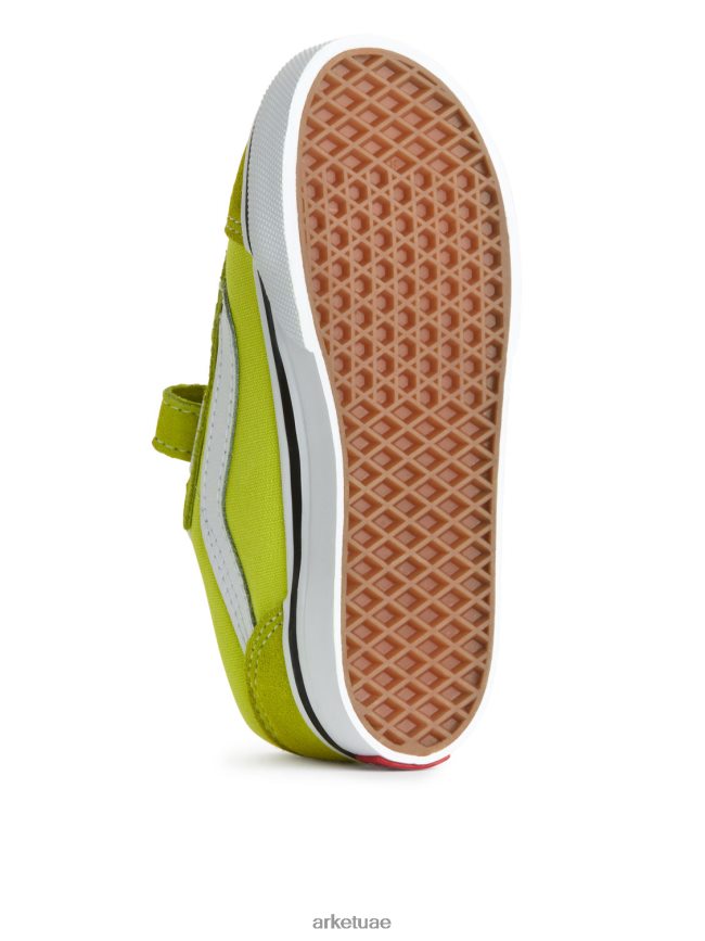 أحذية عبد اللطيف ARKET أطفال حذاء رياضي ذو حلقة وخطاف من ماركة Old Skool للأطفال الصغار من Vans اخضر فاتح BXB8481393