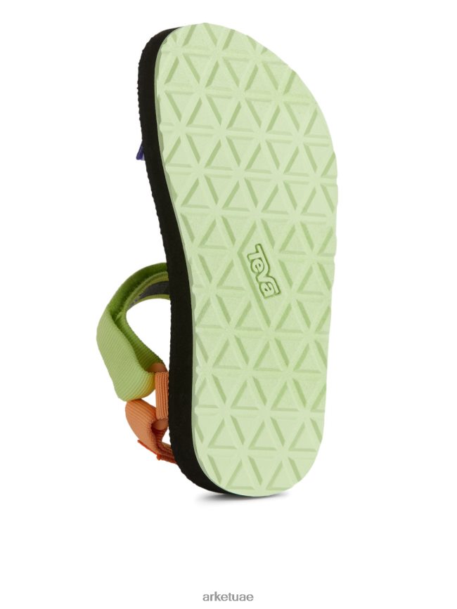 أحذية عبد اللطيف ARKET أطفال صندل تيفا الأصلي العالمي للصغار أسود/باستيل BXB8481401