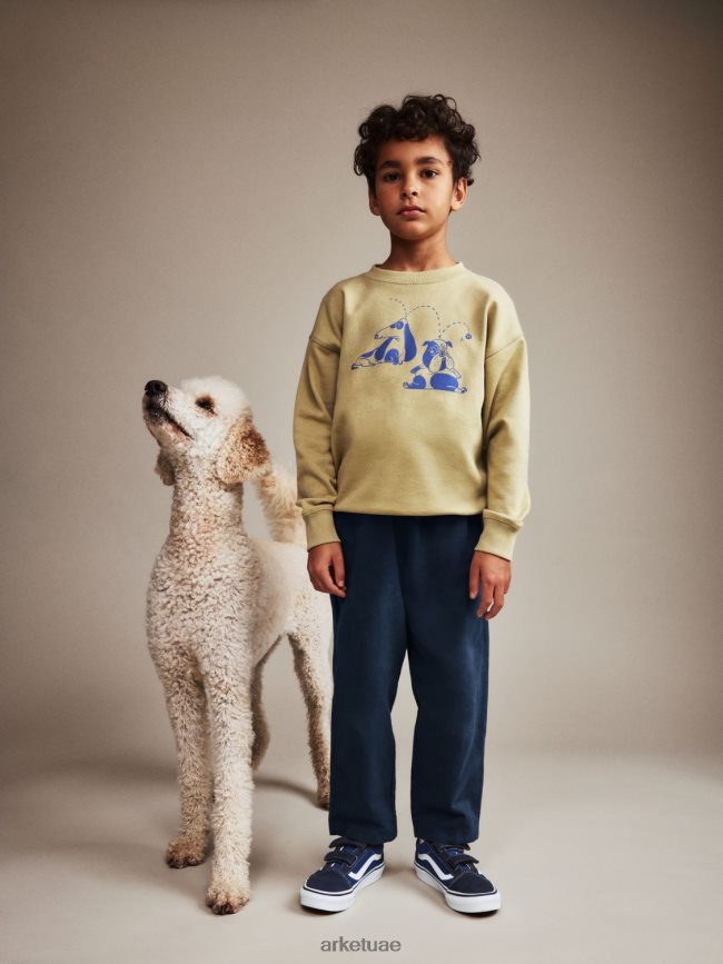 أحذية عبد اللطيف ARKET أطفال عربات الشباب المدربين سكول القديمة أزرق غامق BXB8481399