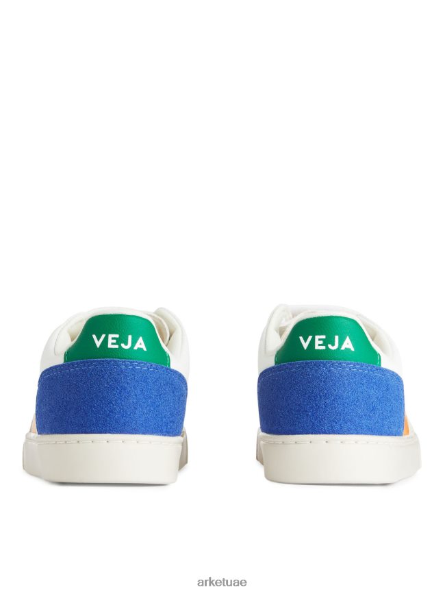 أحذية عبد اللطيف ARKET أطفال فيجا v-12 مدربين صغار أبيض / أصفر / أزرق BXB8481409