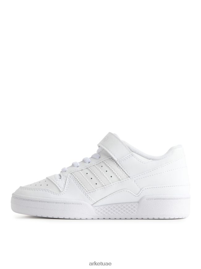 أحذية عبد اللطيف ARKET أطفال منتدى أديداس للمدربين المبتدئين أبيض BXB8481422