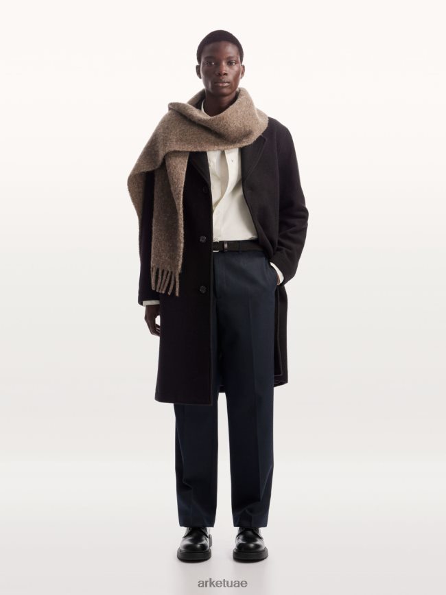 أحذية عبد اللطيف ARKET رجال أحذية ديربي جلدية مكتنزة أسود BXB8481279