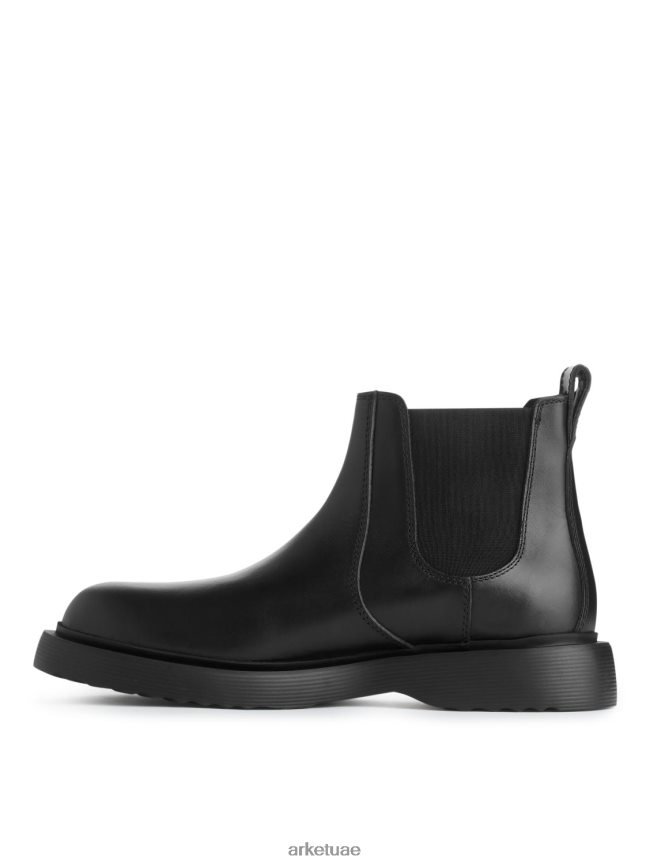 أحذية عبد اللطيف ARKET رجال احذية جلدية أسود BXB8481278