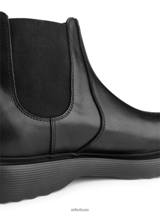 أحذية عبد اللطيف ARKET رجال احذية جلدية أسود BXB8481278