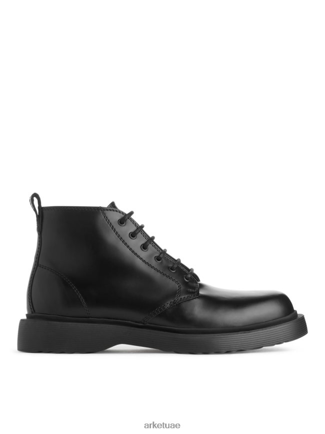 أحذية عبد اللطيف ARKET رجال الأحذية الجلدية الدانتيل متابعة أسود BXB8481277