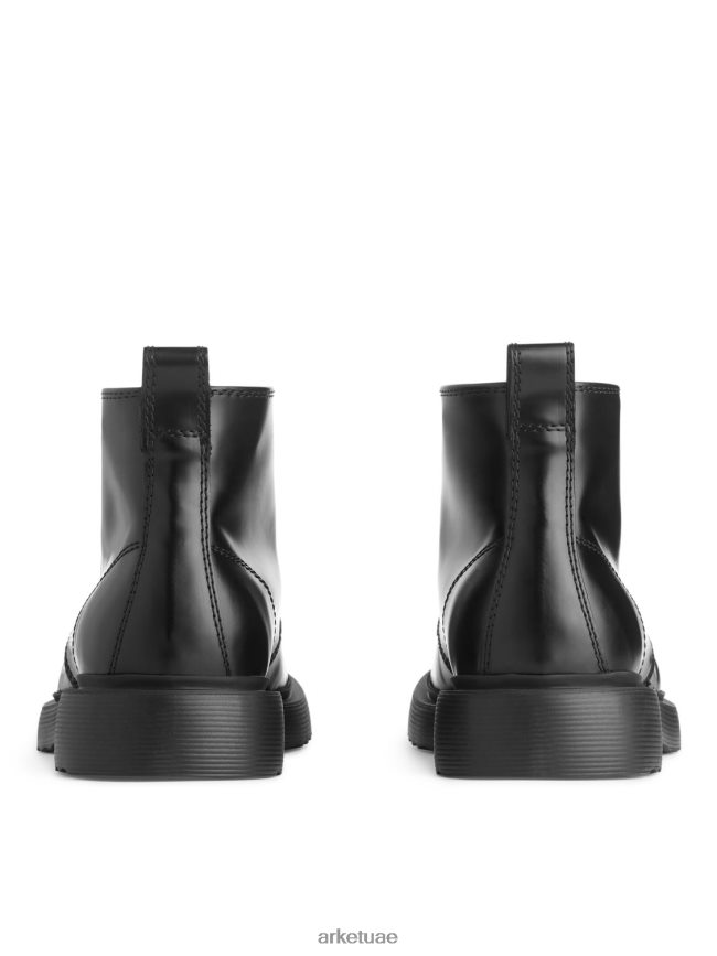 أحذية عبد اللطيف ARKET رجال الأحذية الجلدية الدانتيل متابعة أسود BXB8481277