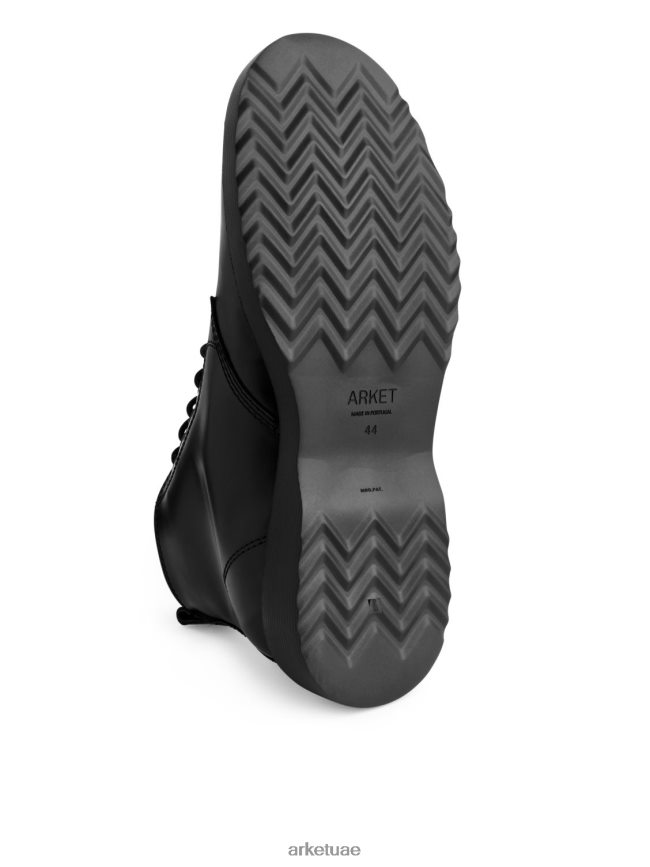 أحذية عبد اللطيف ARKET رجال الأحذية الجلدية الدانتيل متابعة أسود BXB8481277