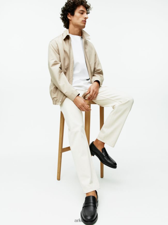 أحذية عبد اللطيف ARKET رجال المتسكعون قرش أسود BXB8481280