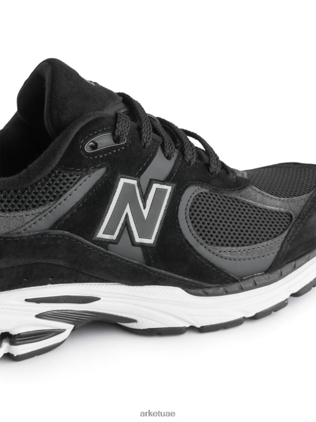 أحذية عبد اللطيف ARKET رجال توازن جديد 2002R المدربين أسود/رمادي BXB8481262