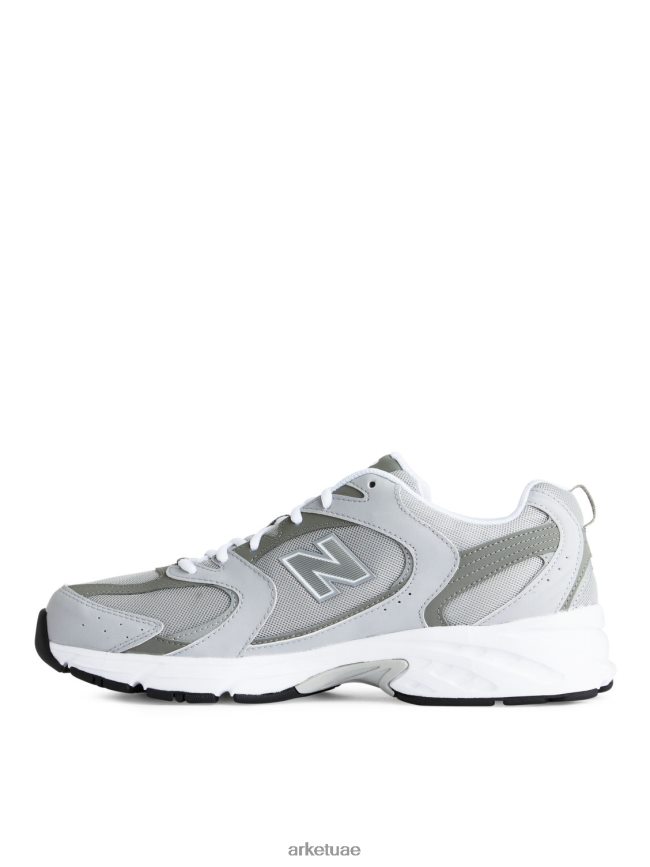 أحذية عبد اللطيف ARKET رجال توازن جديد 530 المدربين رمادي/أبيض BXB8481252
