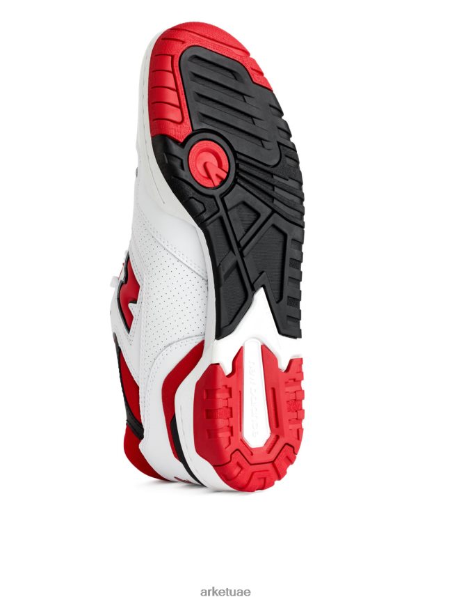 أحذية عبد اللطيف ARKET رجال توازن جديد 550 المدربين أبيض / أحمر / أسود BXB8481267