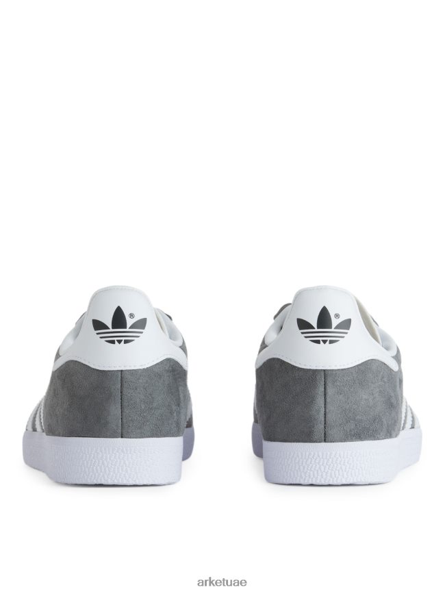 أحذية عبد اللطيف ARKET رجال حذاء أديداس غزال رمادي/أبيض BXB8481255