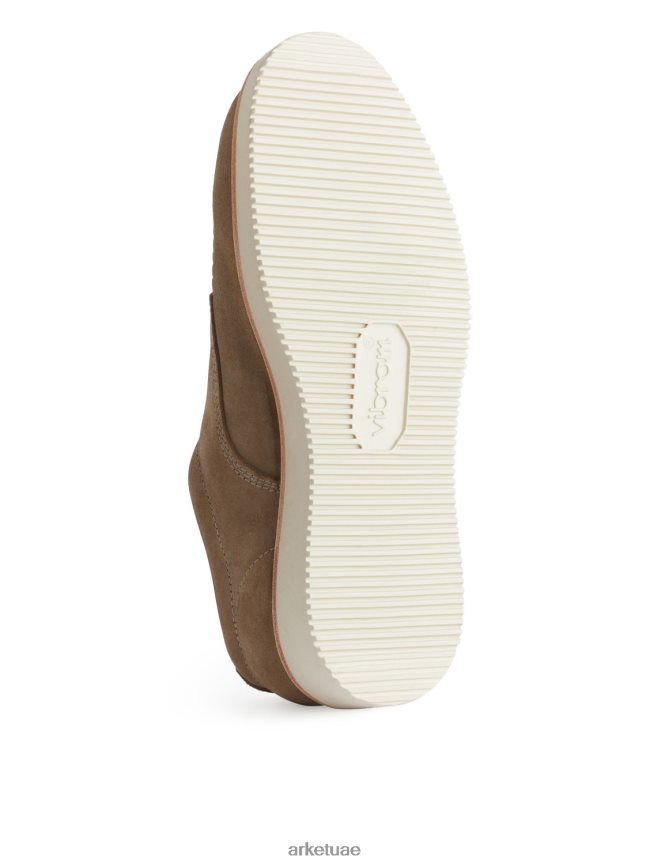 أحذية عبد اللطيف ARKET رجال حذاء ديربي من جلد الغزال اللون البيج BXB8481274