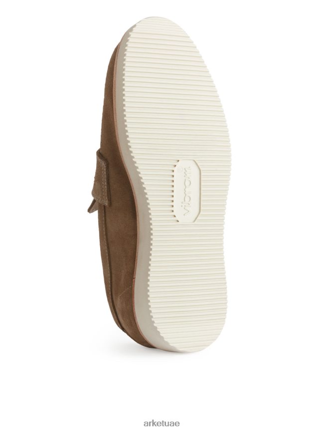 أحذية عبد اللطيف ARKET رجال حذاء لوفر من جلد الغزال اللون البيج BXB8481275