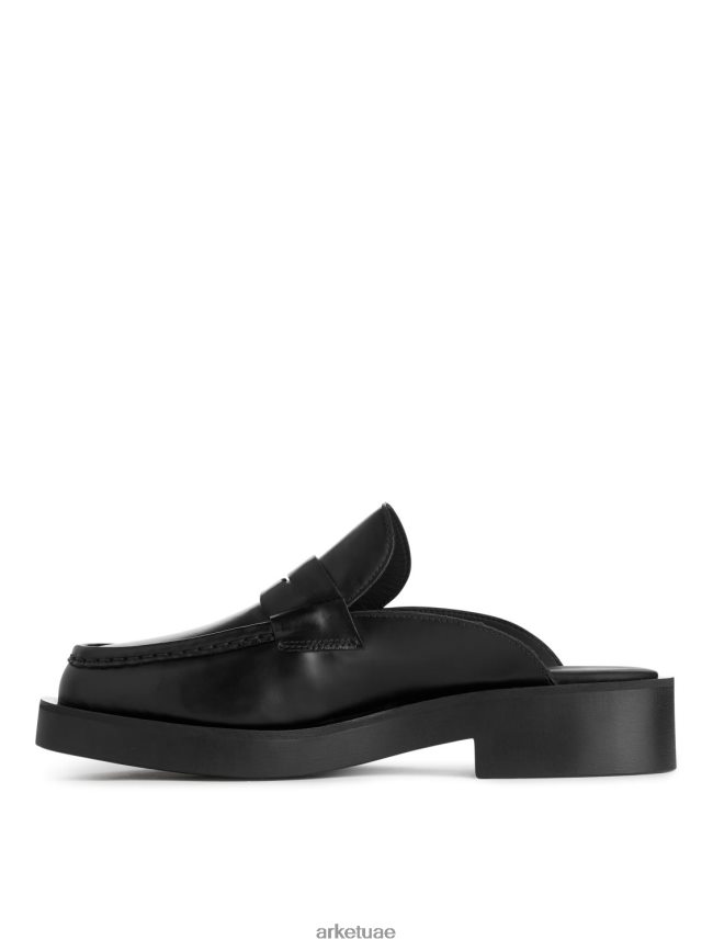 أحذية عبد اللطيف ARKET نحيف أحذية جلدية سهلة الارتداء أسود BXB848685