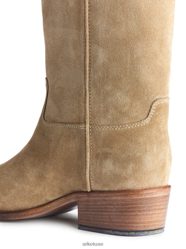 أحذية عبد اللطيف ARKET نحيف أحذية من جلد الغزال اللون البيج BXB848725