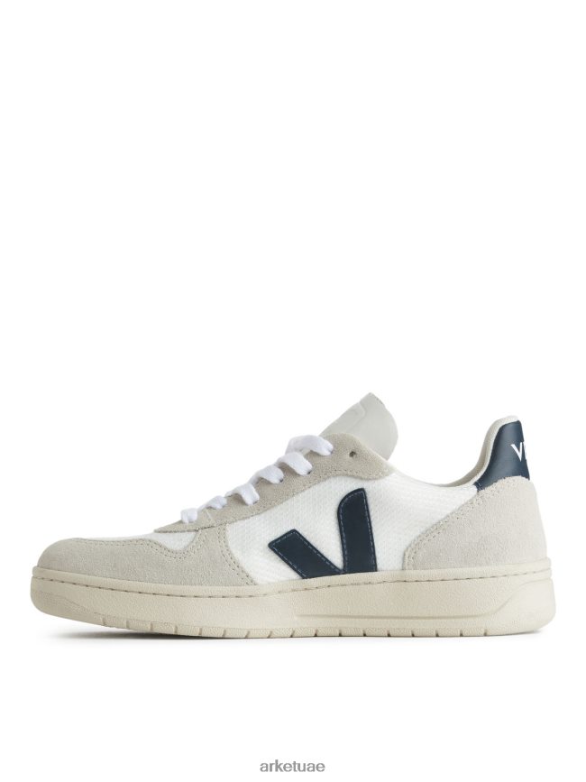 أحذية عبد اللطيف ARKET نحيف المدربين فيجا V-10 ابيض ازرق BXB848679