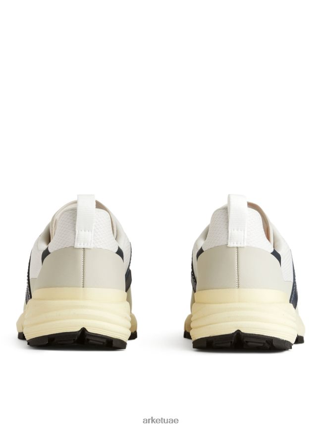 أحذية عبد اللطيف ARKET نحيف المدربين فيجا ديكان أبيض/بيج BXB848668