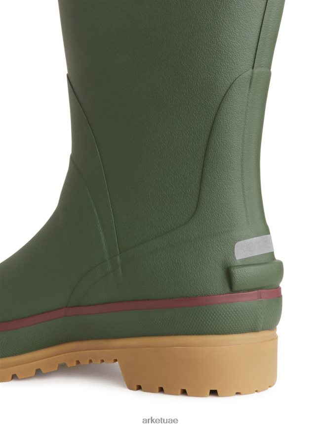 أحذية عبد اللطيف ARKET نحيف تريتورن ساريك 72 حذاء مطاطي أخضر BXB848738