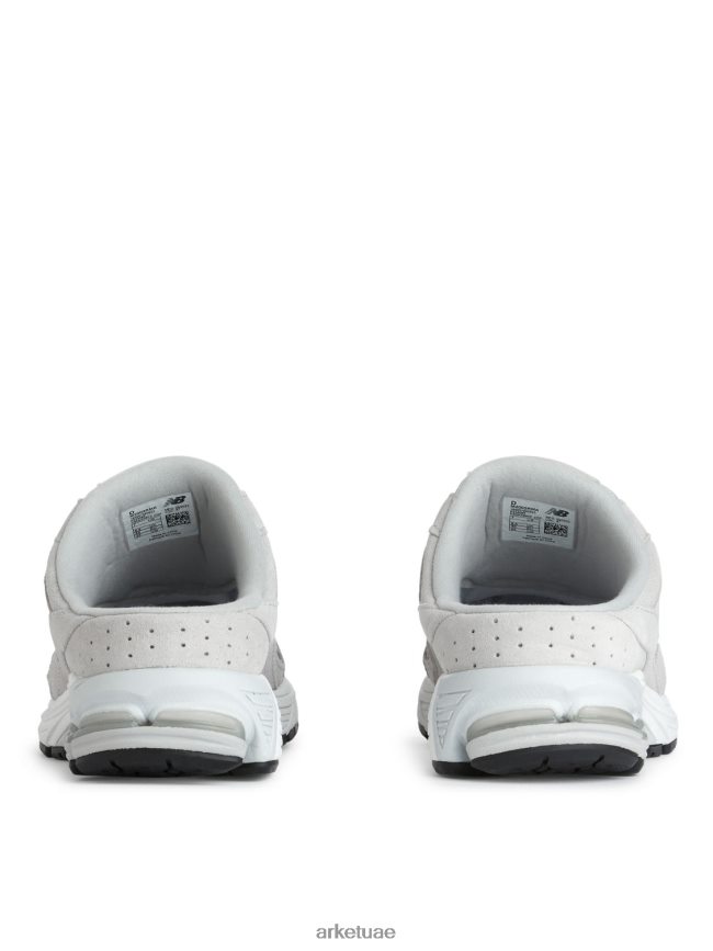 أحذية عبد اللطيف ARKET نحيف توازن جديد 2002R البغال رمادي / الخلد / أبيض BXB848671