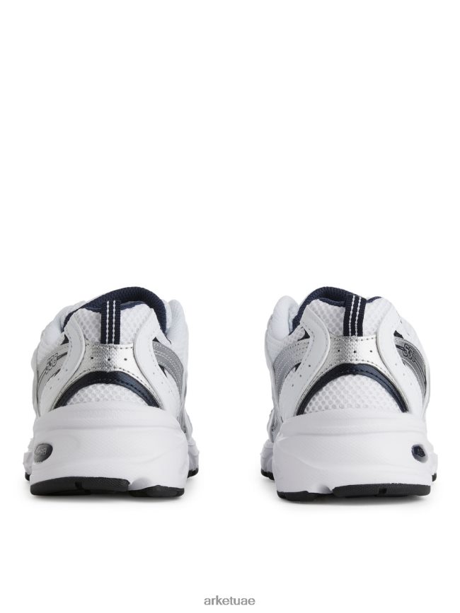 أحذية عبد اللطيف ARKET نحيف توازن جديد 530 المدربين أبيض/نيلي BXB848655