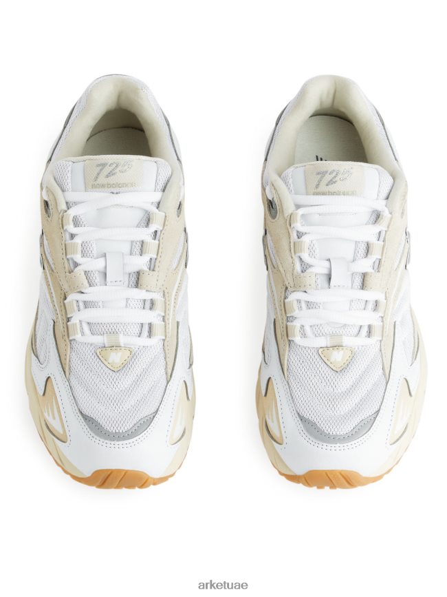 أحذية عبد اللطيف ARKET نحيف توازن جديد 725 المدربين أبيض مغبر BXB848674