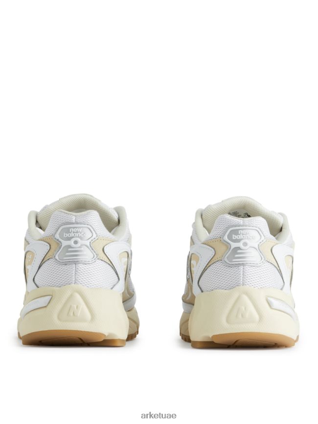 أحذية عبد اللطيف ARKET نحيف توازن جديد 725 المدربين أبيض مغبر BXB848674