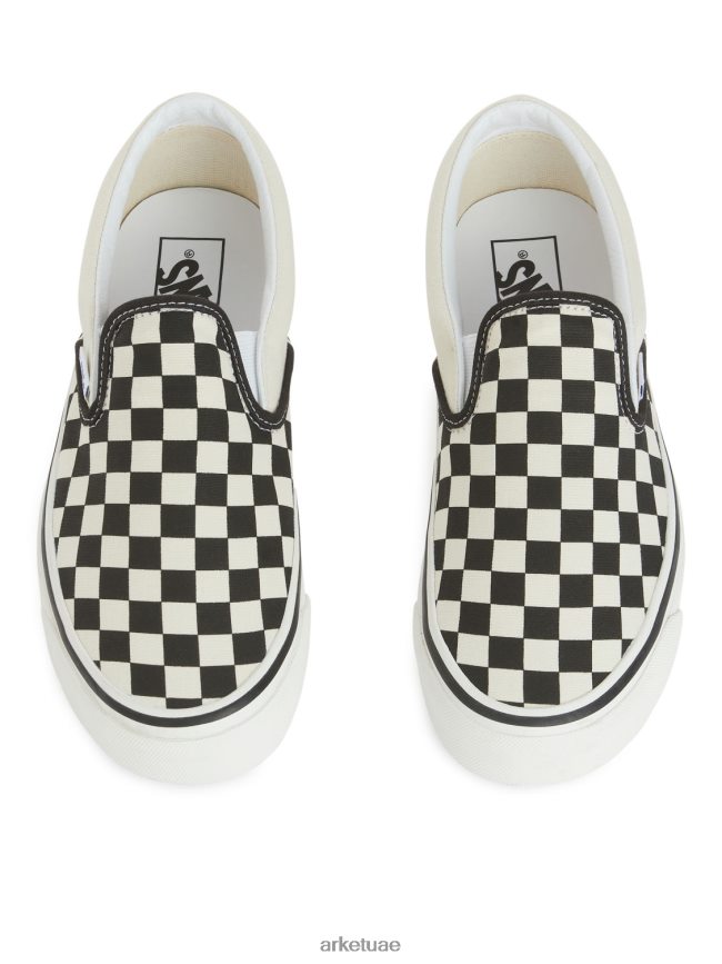 أحذية عبد اللطيف ARKET نحيف حذاء Vans UA الكلاسيكي سهل الارتداء أسود/أبيض BXB848662