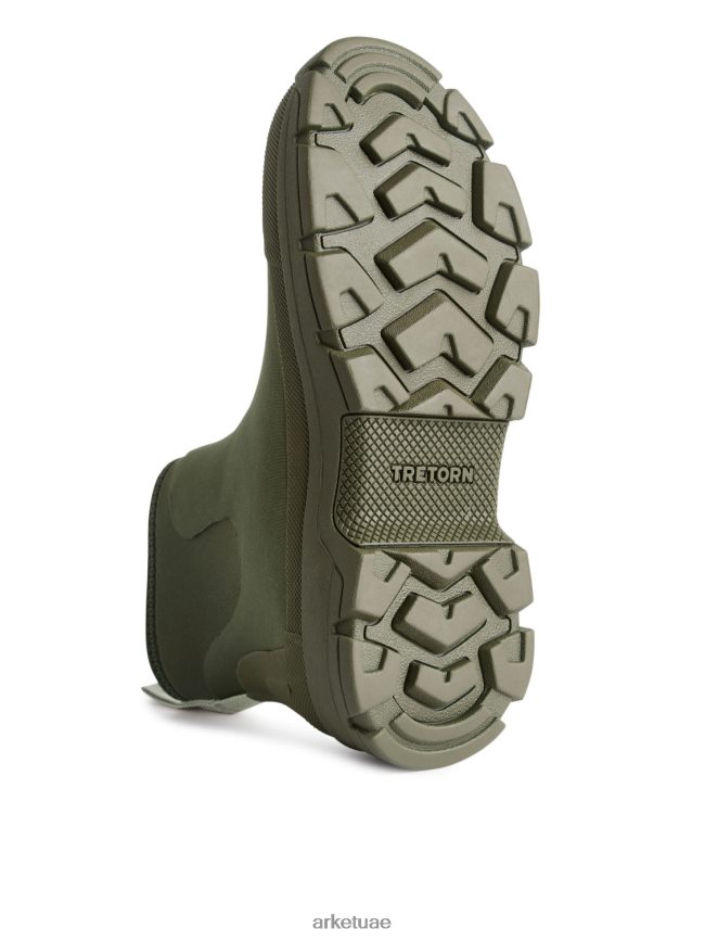 أحذية عبد اللطيف ARKET نحيف حذاء تريتورن جاربا الهجين أخضر BXB848734