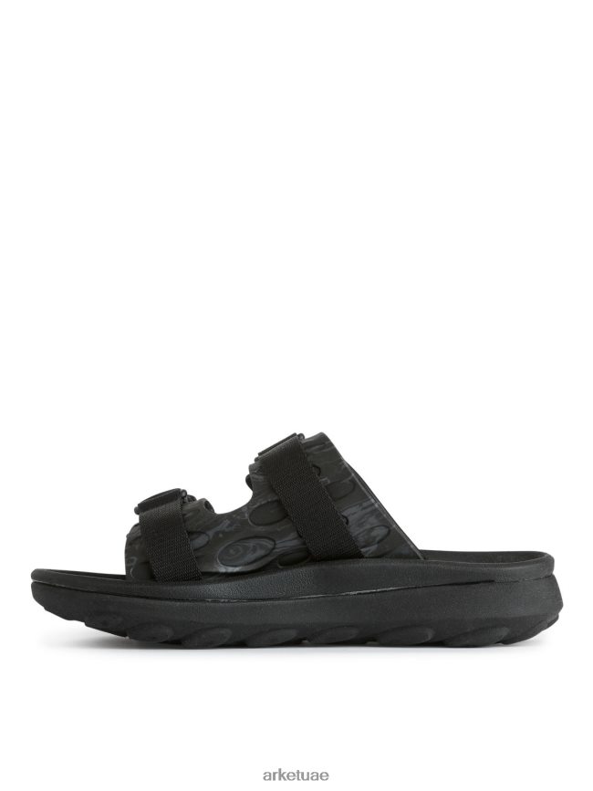 أحذية عبد اللطيف ARKET نحيف صندل ميريل هت فائق الالتفاف أسود BXB848665