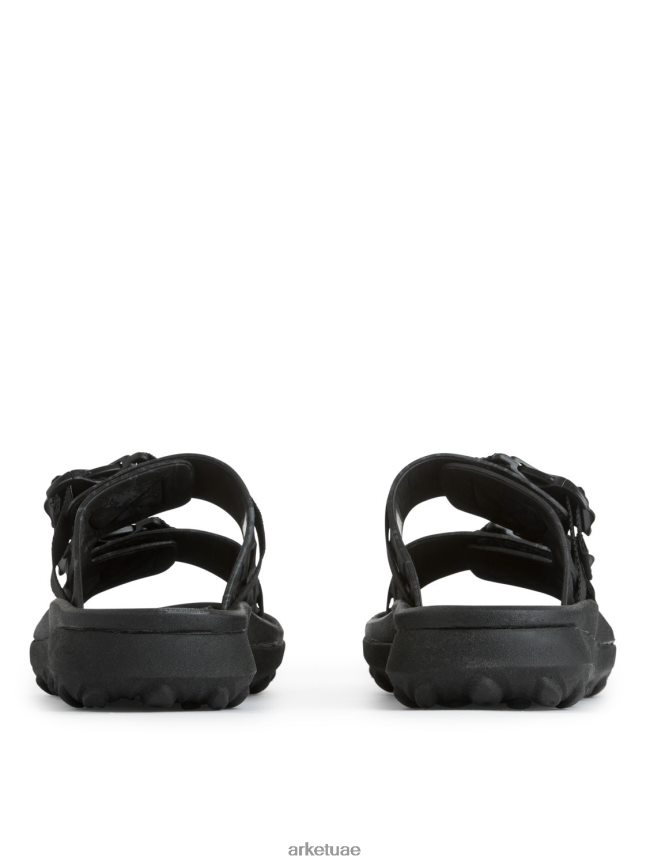 أحذية عبد اللطيف ARKET نحيف صندل ميريل هت فائق الالتفاف أسود BXB848665