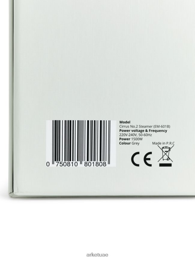 أدوات منزلية عبد اللطيف ARKET للجنسين باخرة سيروس رقم 2، قابس الاتحاد الأوروبي للبخار اليدوي رمادي BXB8481362